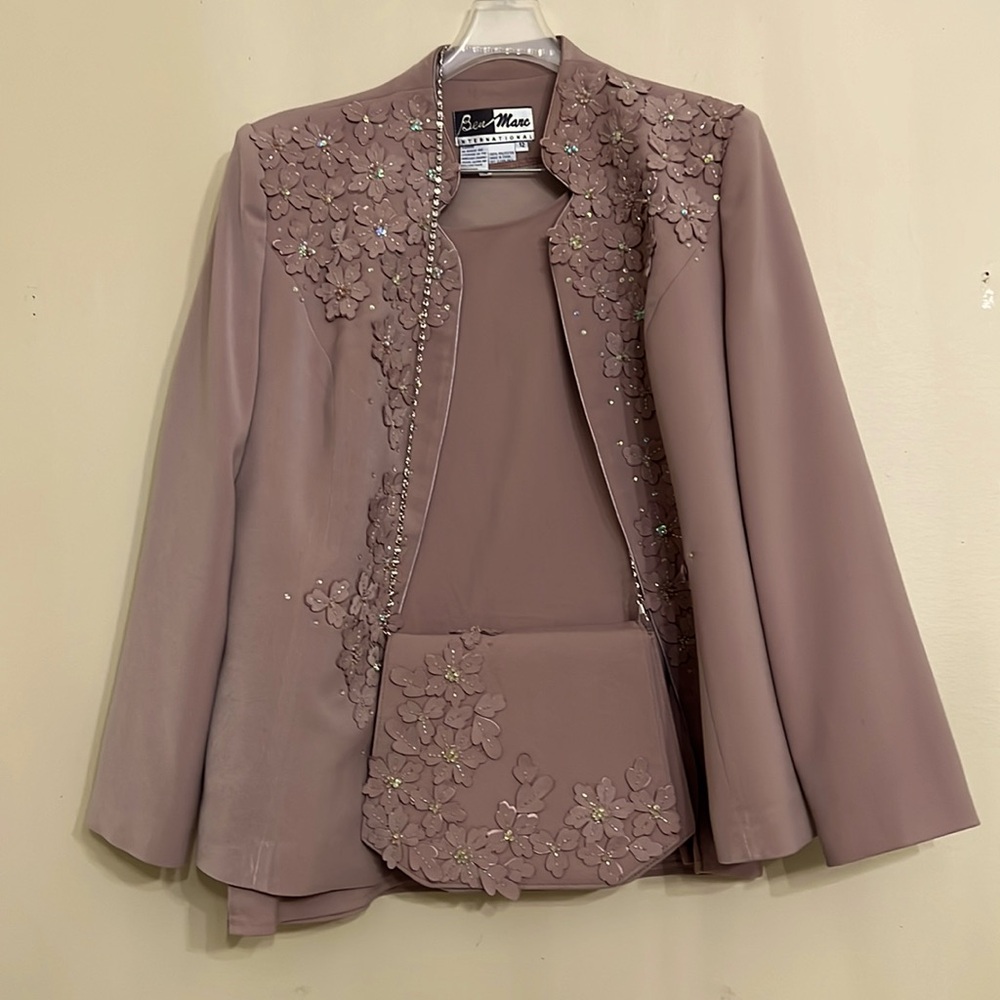 Ben Marc International Jacket and Matching Shoulder Bag